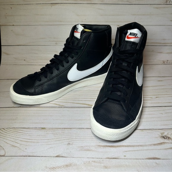Nike Other - Nike Men's Blazer Mid '77 Vintage Shoes - Black / Sail